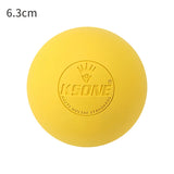 Rubber Fascia Massage Ball Yoga Fitness Muscle Relaxation Pain Relief Lacrosse Massage Ball Portable Physiotherapy Ball