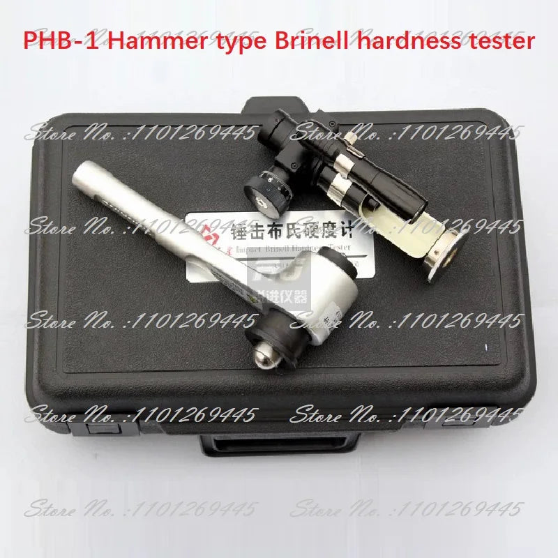 Brinell hardness tester and accessories microscope indenter shear pin etc