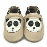 Baby Shoes Cow Leather Bebe Booties Soft Soles Non-Slip Footwear For Infant Toddler First Walkers Boys And Girls Slippers