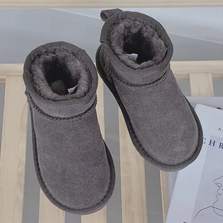 Luxury Designer Children Shoe Girl Boy Ultra Mini Tazz Baby Winter Boot Toddler Warm Ankle Snow Fur Boot Kid Tasman Flat Slipper