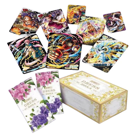 One Piece Collection Cards Anime Trading Game Luffy Sanji Nami TCG  Booster Box Game Cards