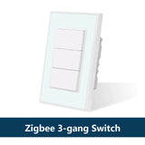 Zemismart Tuya Zigbee Smart 1 2 3 4 6 Gangs Light Switch Brazilian Wall Interrupter Alexa Google Home Work with Homekit