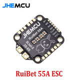 JHEMCU RuiBet 45A/55A ESC BLHELI_S Dshot600 4in1 Brushless ESC 3-6S 30.5X30.5 M4 for RC FPV Freestyle Flight Controller Drone