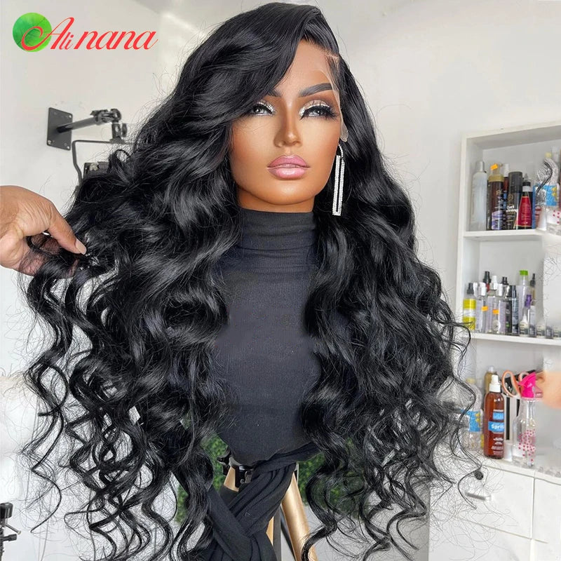 Honey Blonde Deep Curly 13x6 Lace Front Wigs Transparent Lace Human Hair Wigs For Women Water Wave 5x5 Lace Closure Wigs 30 Inch