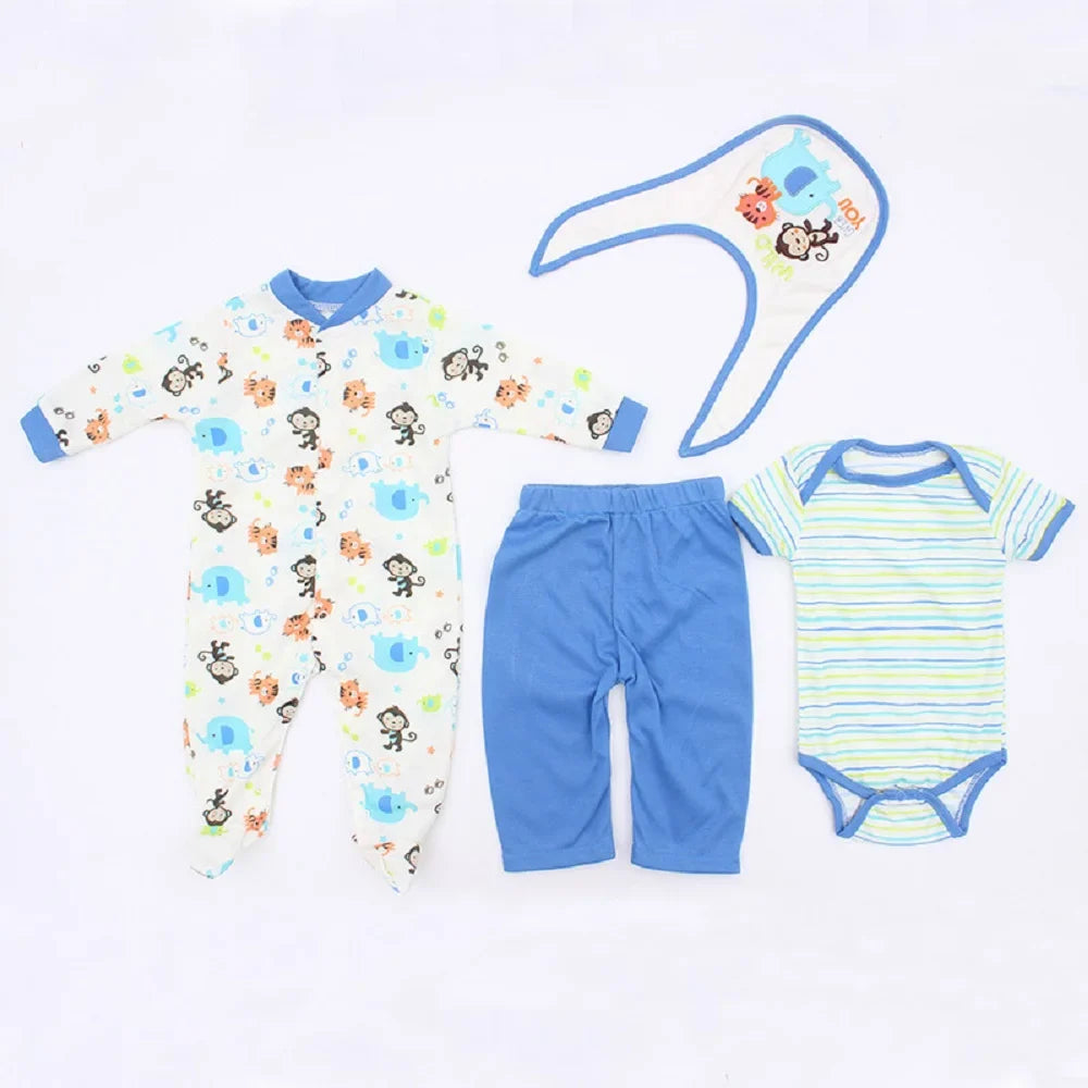 9 Styles Cuddly Bebe Reborn Clothes Sets for 45cm-55cm Reborn Dolls,Include Outfits Dress Hat,Sock and Toy Soft Touch Quality