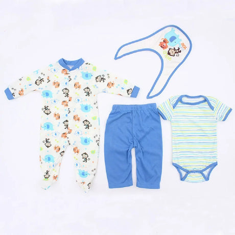 9 Styles Cuddly Bebe Reborn Clothes Sets for 45cm-55cm Reborn Dolls,Include Outfits Dress Hat,Sock and Toy Soft Touch Quality