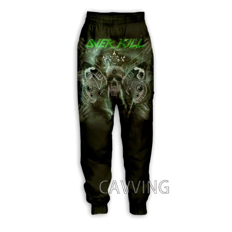 New Skull Band Y2k Pants Man Sweatpants Fashion 3D Print Mens Tennis Casual Sports Straight Jogging Men's Tracksuit Trousers