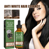 Gray Hair Treatment Serum White to Black Natural Color Repair Nourishing Products Anti-Hair Loss Care Men Women