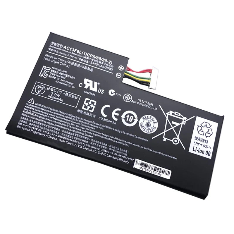 LMDTK New AC13F8L Laptop Battery For ACER Iconia Tab W4 A1-810 A1-811 A1-A810 W4-820 W4-820P AC13F3L 3.75V 20Wh