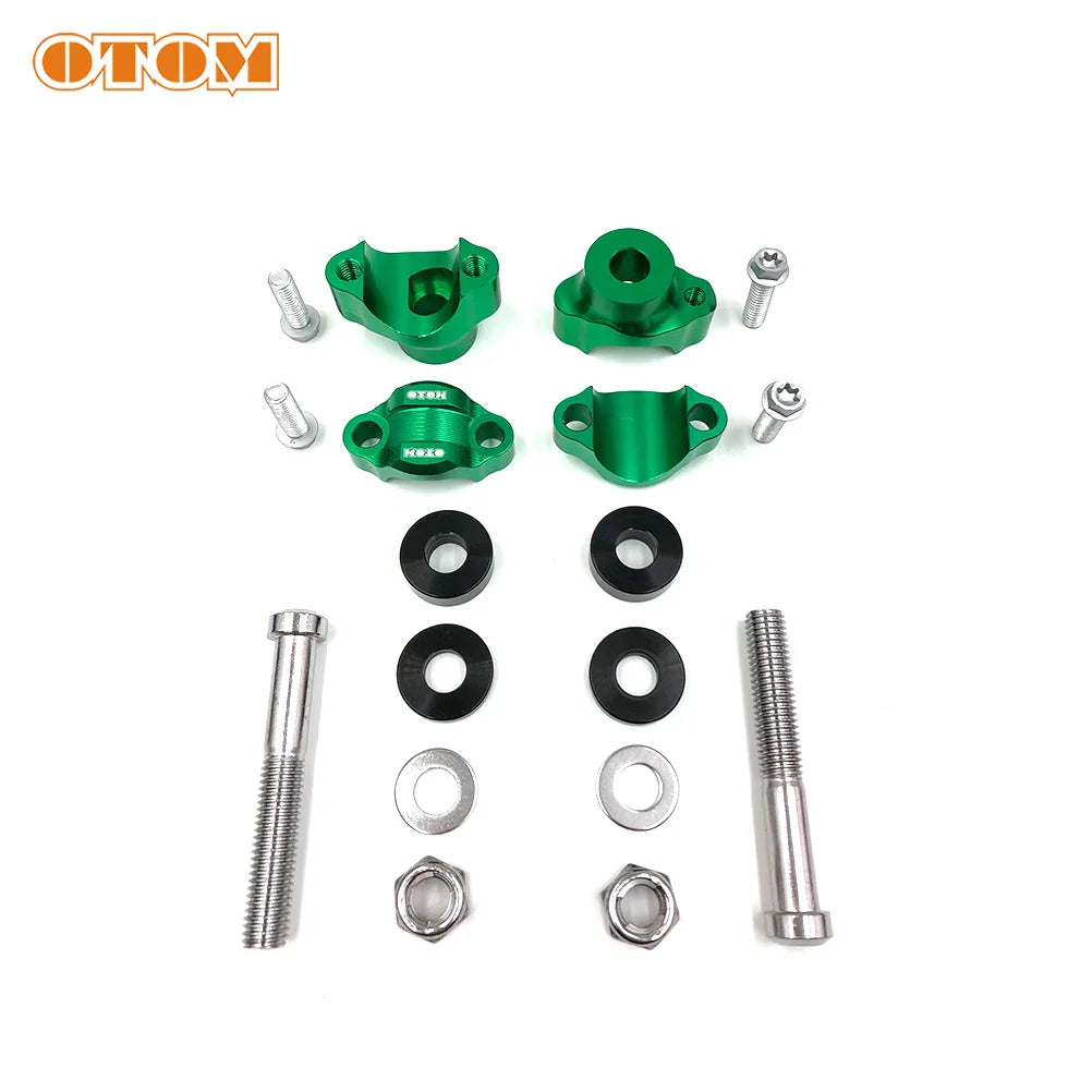 OTOM Motorcycle Handlebar Clamp CNC Aluminum Alloy Bar Clamps 1 1/8" 28mm For Suzuki Yamaha BMW Honda KTM CRF KX HandleBar Riser