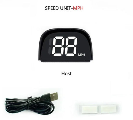 GPS Head Up Display For All Car Digital Speedometer HUD Plug and Play Big Font Auto Electronics Accessories Speed