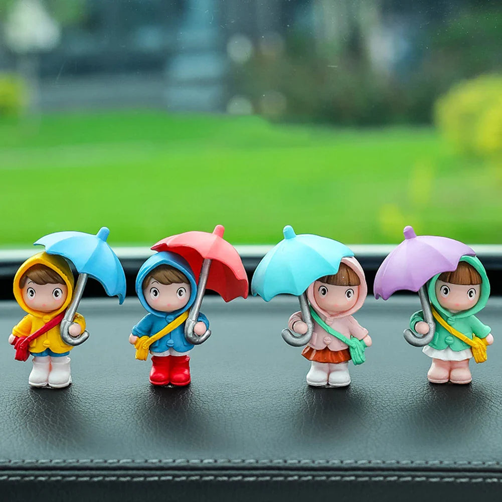 Accessories Ornaments Decoration Beautiful Appearance Car Perfume Clip Couple Design Cute Umbrella Fashionable