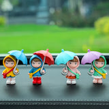 Accessories Ornaments Decoration Beautiful Appearance Car Perfume Clip Couple Design Cute Umbrella Fashionable