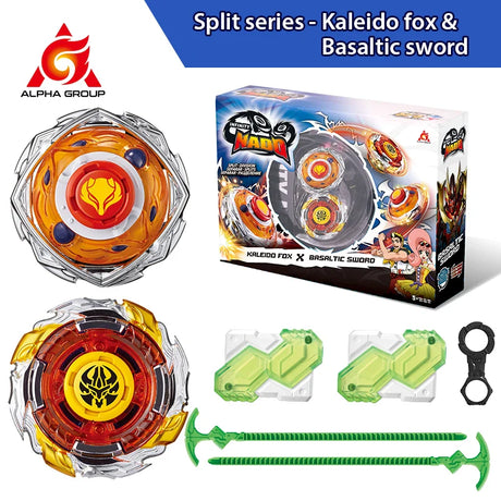 Infinity Nado 3 Original Split Series Metal Gyro Battle Set Combinable or Splitable 2 Modes Spinning Top Anime Kids Toys Gift