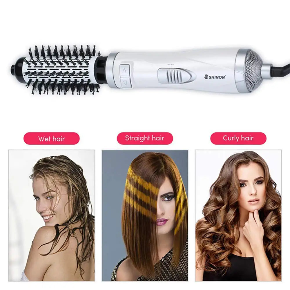 Hair Care And Styling Appliances Round Rotating Volumizer Styler Hot Air Hair Brush Blow Dryer