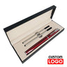 Luxury Metal Gel Pens In Gift Box Custom Logo Office & School Supplies Business Gift Box Packaging Roller Pen stationary