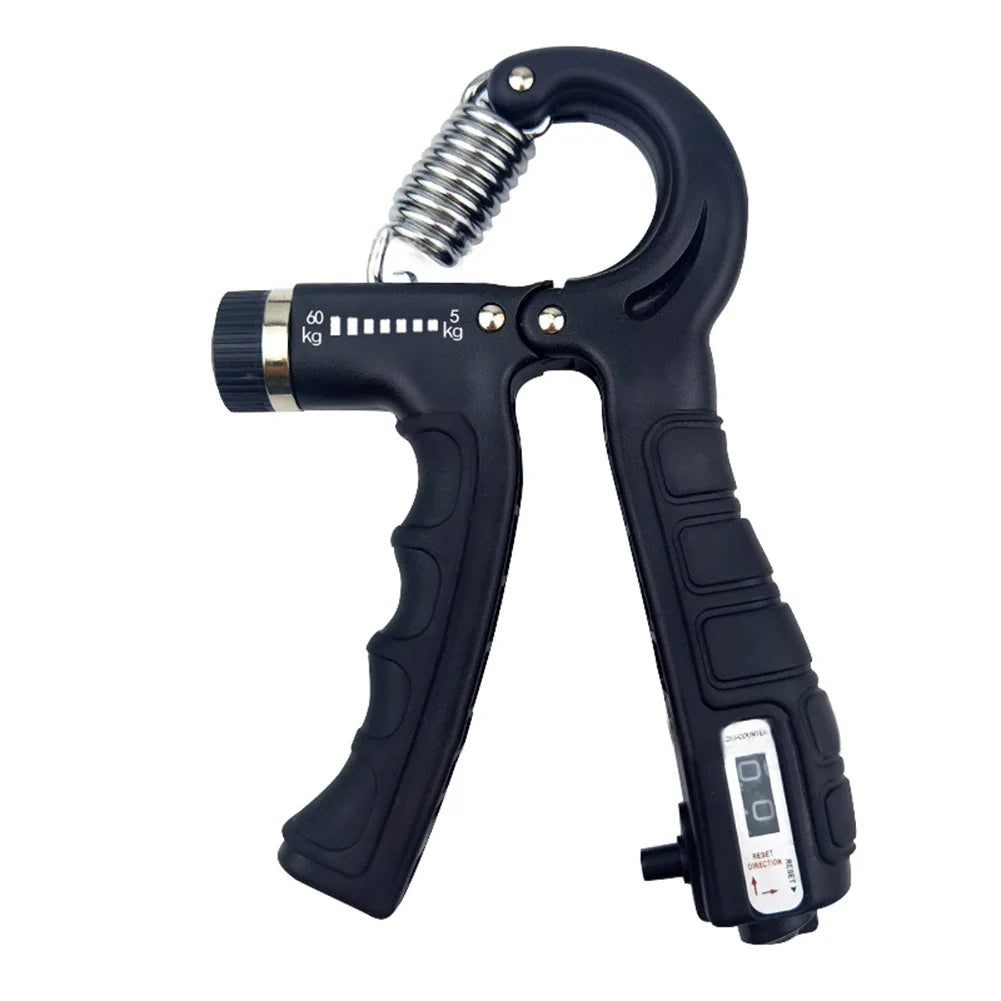 100KG Hand Grip Strengthener Adjustable with Counter Hand Gripper Trainer Fitness Training Wrist Gripper for Home/Gym