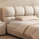 Cream sleeping bed Bedroom Children Confortable Designer King Size Bed storage modern Simple beauty muebles salon furniture