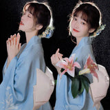 Kimono Women Japanese Traditional Yukata Haori Kimonos Cosplay Blouse Gown Female Summer Fashion Photography Clothes Party Dress