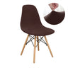 1 Piece Of Velvet Shell Chair Cover Small Shell Chair Cover Banquet Home Hotel Restaurant Bar Seat Cover