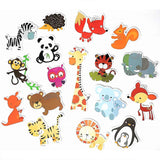 Children Bathroom Stickers Toys Baby Cognitive Soft EVA Animals Sticker Floating Foam Bath Toys for Kids Baby Water Bathtub Toys