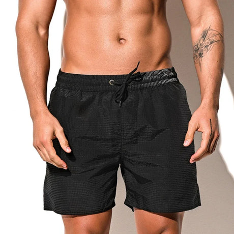 Desmiit Boardshorts Quick Dry Swimwear Men Swim Shorts Mens Beach Surfing Board Sport Shorts Man Swimming Trunks Mesh Lined