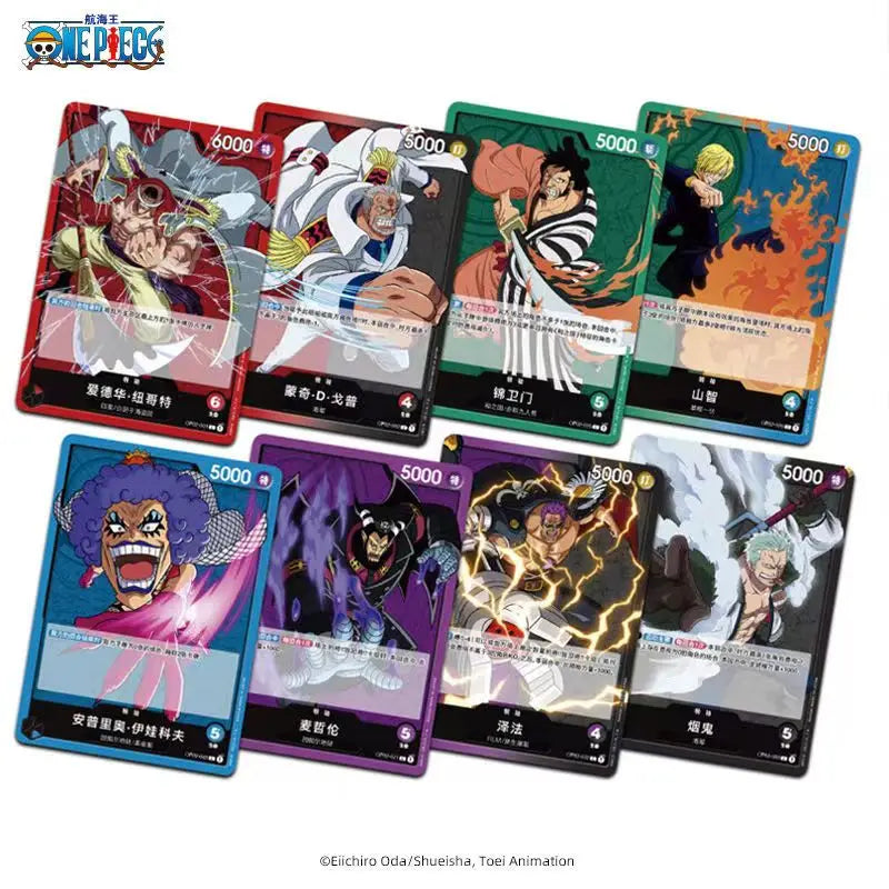 Bandai TCG Original One Piece Game Card OPC-02 Top Chinese Battle Trading card game Children's Collection Toys