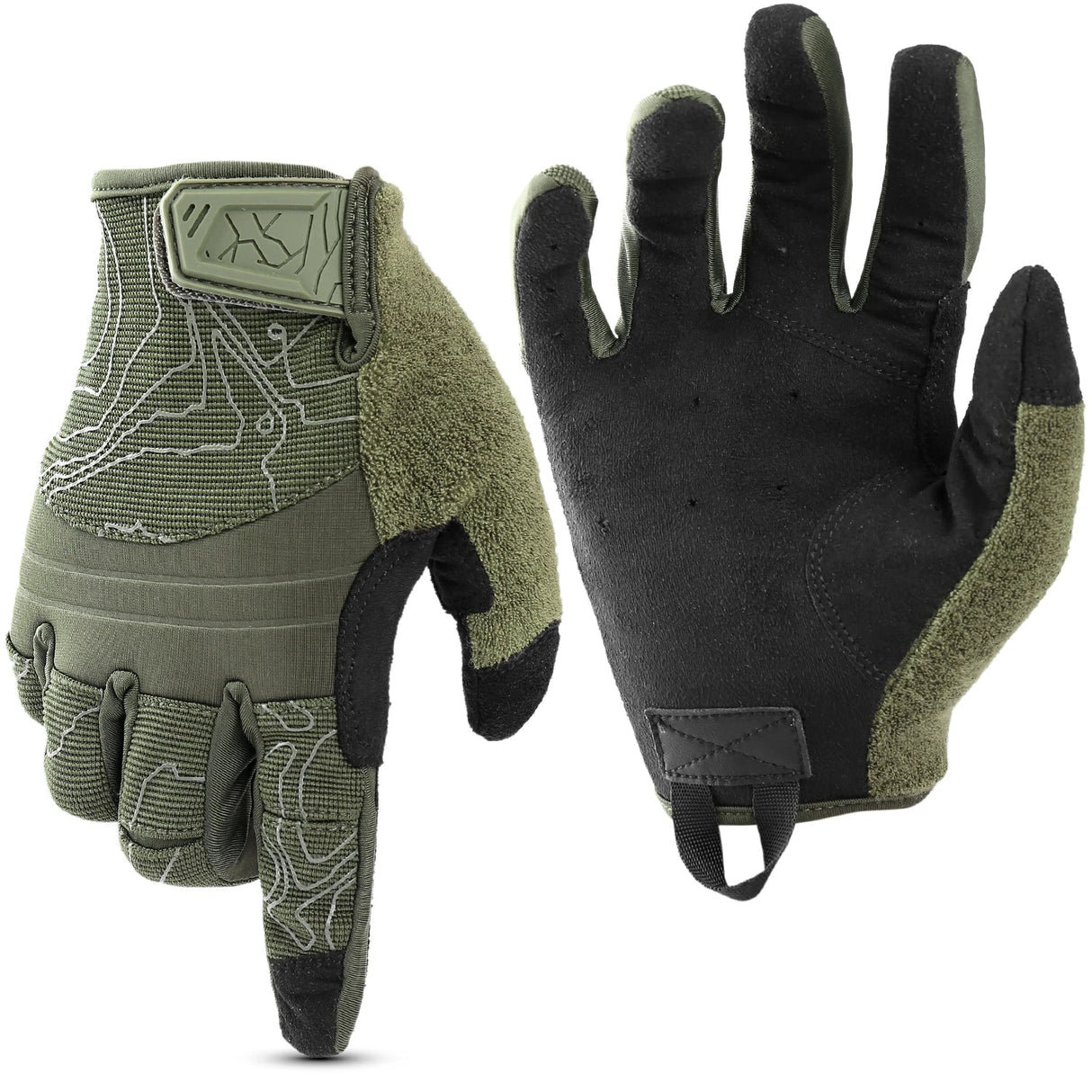 Breathable Tactical Army Gloves Driving Military Paintball Shooting Airsoft Combat Touch Screen Protective Full Finger Glove Men