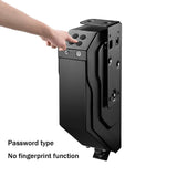 Fingerprint/Password Gun Safes Pistol Safe Box Steel Gun Box Security Guns Fingerprint Password Unlock Anti-Burglary With Keys