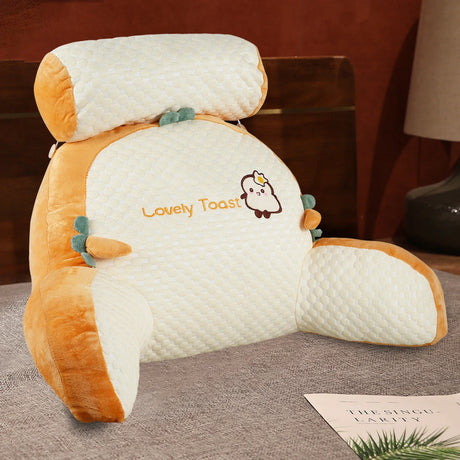 All Season Reading Pillow Comfortable Soft Detachable Lumbar Support Cushions Office Sofa for Chair Bed  Backrest with Headrest