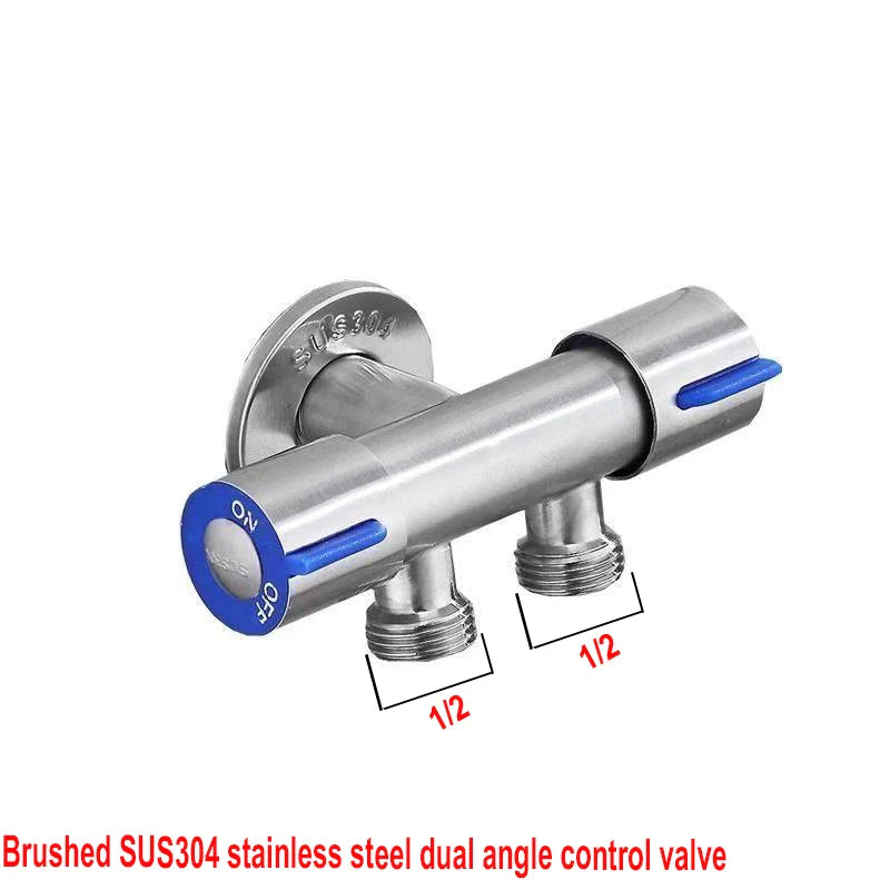 Handheld Bidet Sprayer Set 304 Stainless Steel Spray Gun Shower Handheld Toilet Bidet Faucet Sprayer Shower Nozzle Self Cleaning