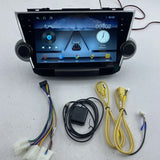 For Toyota Highlander 2008-2013 Car Android Accessories Multimedia Player GPS Navigation System Radio HD Screen Stereo Head Unit