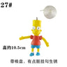 NJ Croce The Simpsonas Figure Bendable Doll Ornaments Accessories Fantasy Figurines Children Present