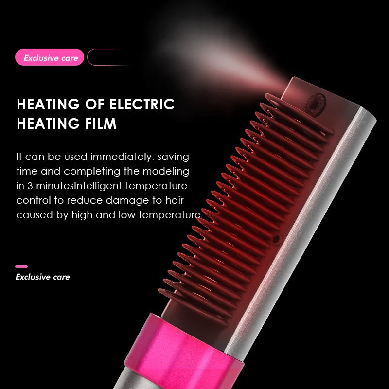 Wireless Straight Hair Comb And Straightening Brush Hair Styling Appliances Home Hot Comb