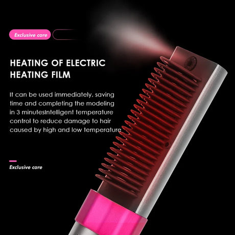 Wireless Straight Hair Comb And Straightening Brush Hair Styling Appliances Home Hot Comb