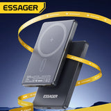 Essager Thin Wireless Power Bank 5000mAh Fast Charge Powerbank Magnetic Portable External Battery Charger for iPhone 15 14 13 12