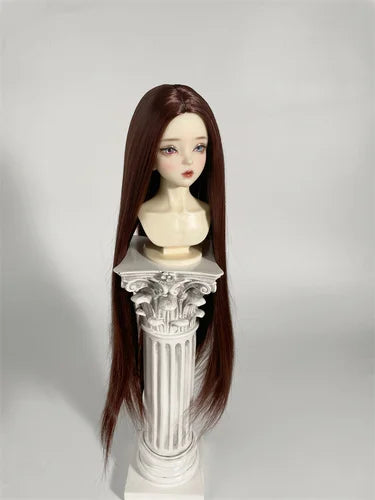 Bjd Wig Soft Silk Split Simulation Antique Style 1/3 1/4 1/6 Long Hair Rough Factory Spot Quick Hair
