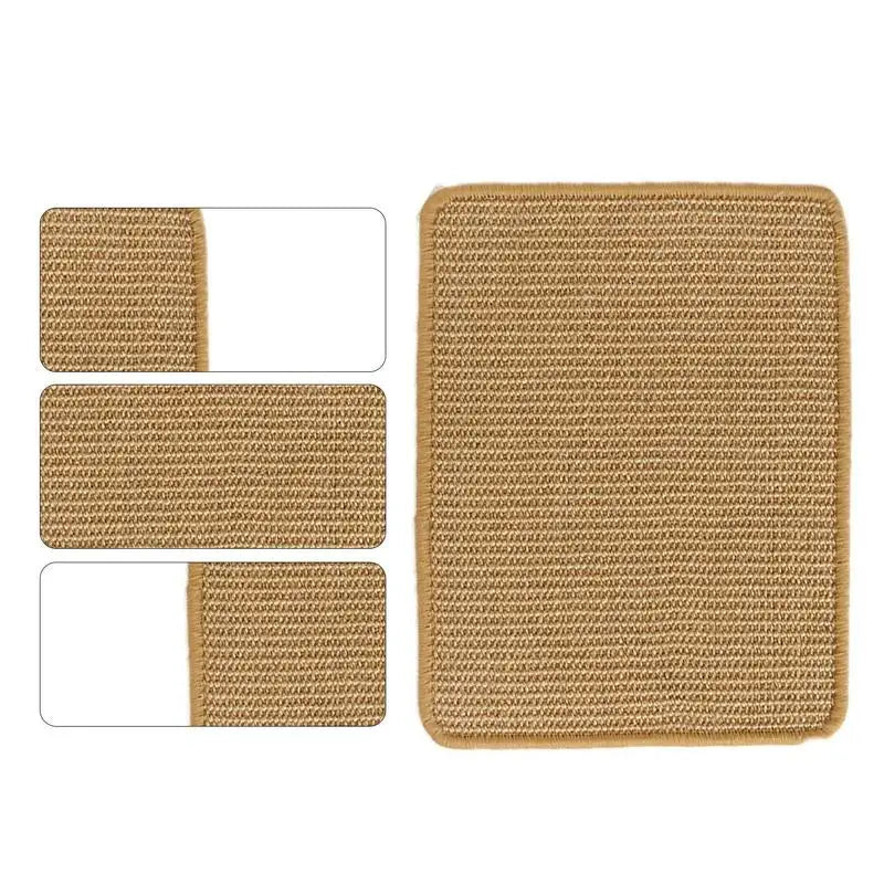 Cat Scratch Mat Natural Sisal Cat Scratcher Mat Scratching Posts For Indoor Cats Protector Furniture Sofa Corner Couch Carpet