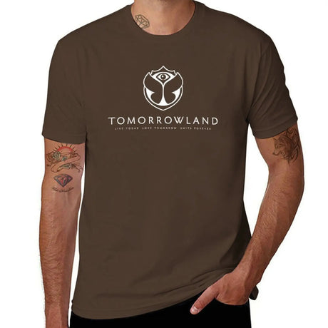 New tomorrowland festival T-Shirt plain t-shirt tops men clothings