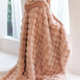 Winter Imitation Fur Plush Blanket Warm Super Soft Blankets Bed Sofa Cover Luxury Fluffy Throw Blanket Bedroom Couch Pillow Case