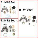 1Set M10/M12 Swing Arm Ball joint Kits Fit For Chinese 110cc- 250cc ATV UTV Go Kart Buggy Quad Bike Welding Accessories