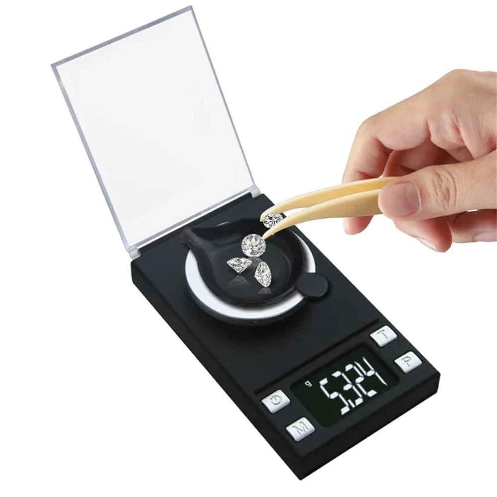 100g/50g 0.001g Digital precision scale for Jewelry gold Herb Lab Weight Milligram Scale Electronic Balance accurate scale