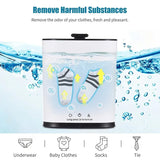 Portable Washing Machine for Underpants Underwear Sock 2L Capacity Mini Laundry Machine Turbine Washer for Home Dormitory