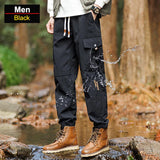 CHRLCK Men's Overalls Pants Hiking Trousers Quick Drying Men Waterproof Breathable Fishing  Camping Huntting Outdoor Sport Pants