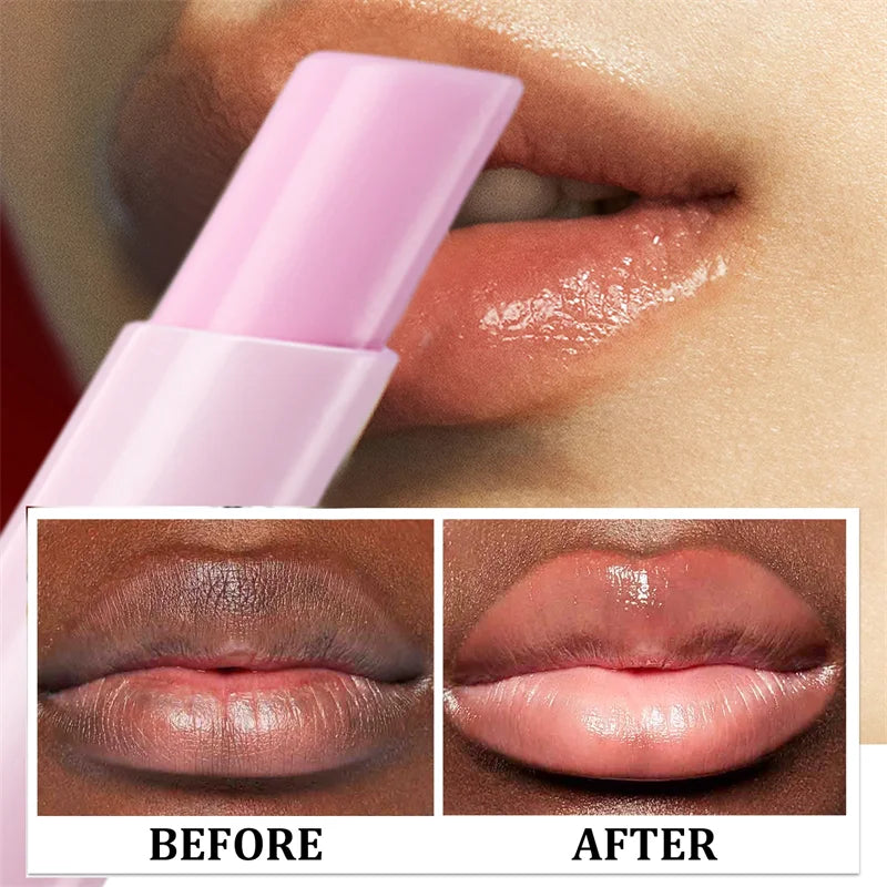 Lip Balm Remove Dark Lips Lightening Melanin Essence Oils Exfoliating Clean Moisturizing Lip Care Makeup Products Beauty Health