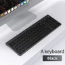 Bluetooth 5.0 & 2.4G Wireless Keyboard and Mouse Combo Mini Multimedia Keyboard Mouse Set for Laptop PC TV iPad Macbook Android