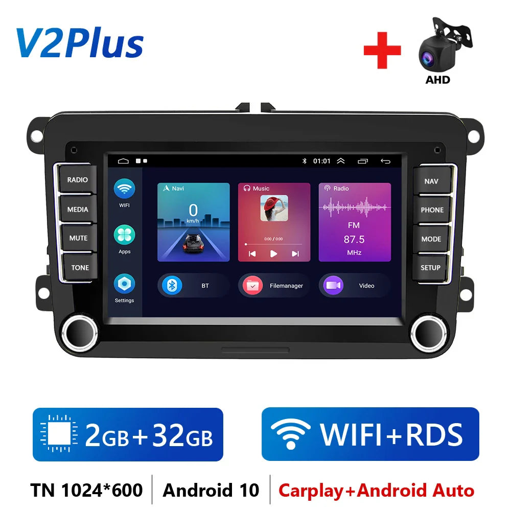 LeeKooLuu car intelligent system android auto radio 2din multimedia player for Volkswagen VW T5 Polo Golf 5 6 Passat b6 b7 Skoda