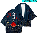 Plus Size XXS-6XL animal Print Loose Japanese Streetwear Cardigan Women Men Harajuku Haori Kimono Cosplay Top Shirts Yukata