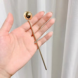 New Retro Sword Hairpin Hair Jewelry Chinese Simple Punk Metal Hair Sticks Women DIY Hairstyle Headwear Design Tools Accessories