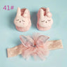 1 Set Cute Gift Bow Flowers Baby Girls Headband Socks Cartoon Animal Bow Newborn Girls Hair Band Kids Headwear Hair Accessories